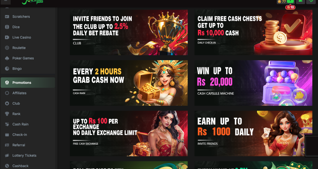 Jeet777 Game download