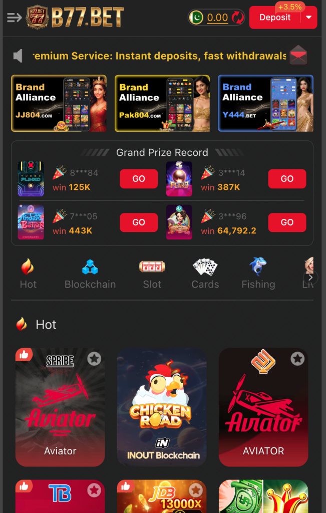 B77 Bet Game Download