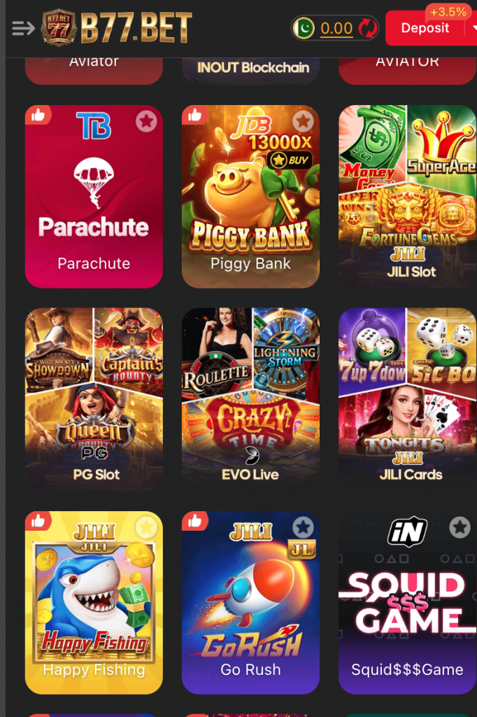 B77 Bet Game Download