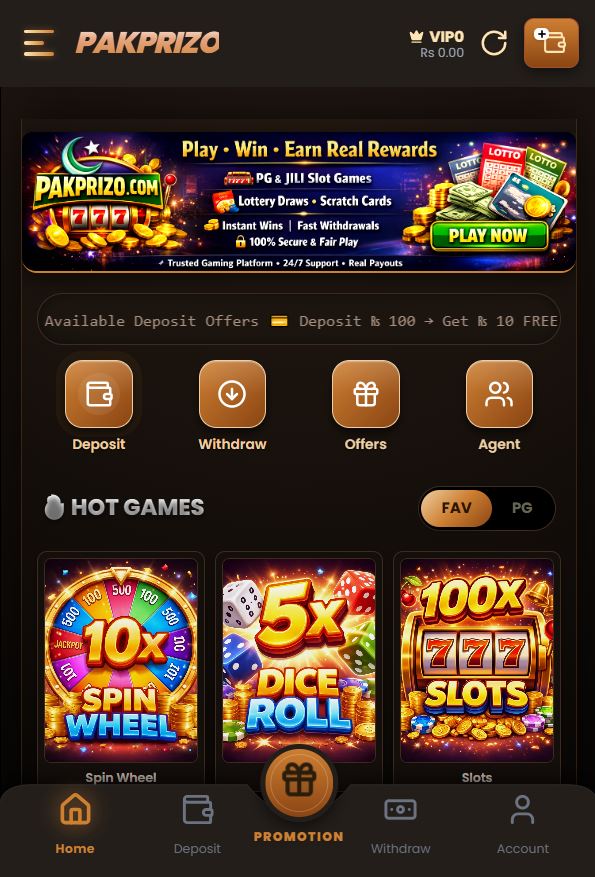 PAKPRIZO Game Download