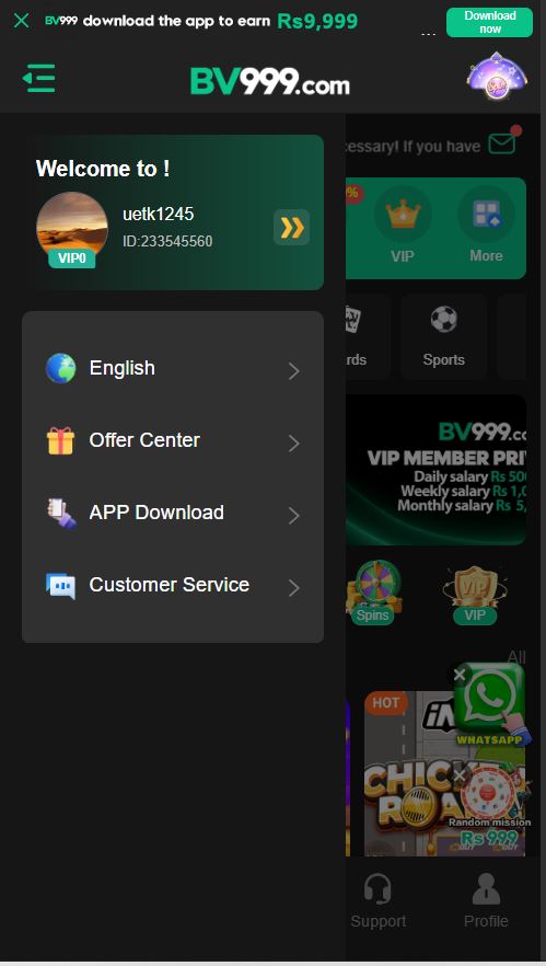 BV 555 Game Download and Play