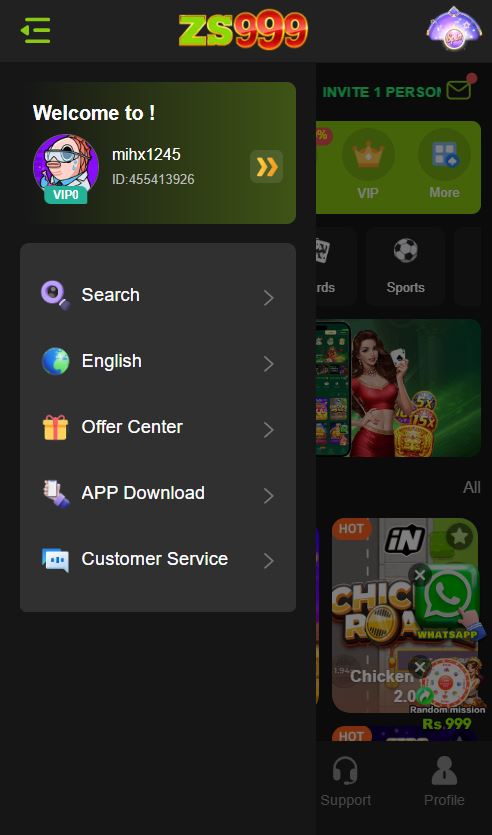 ZS 999 Game Download